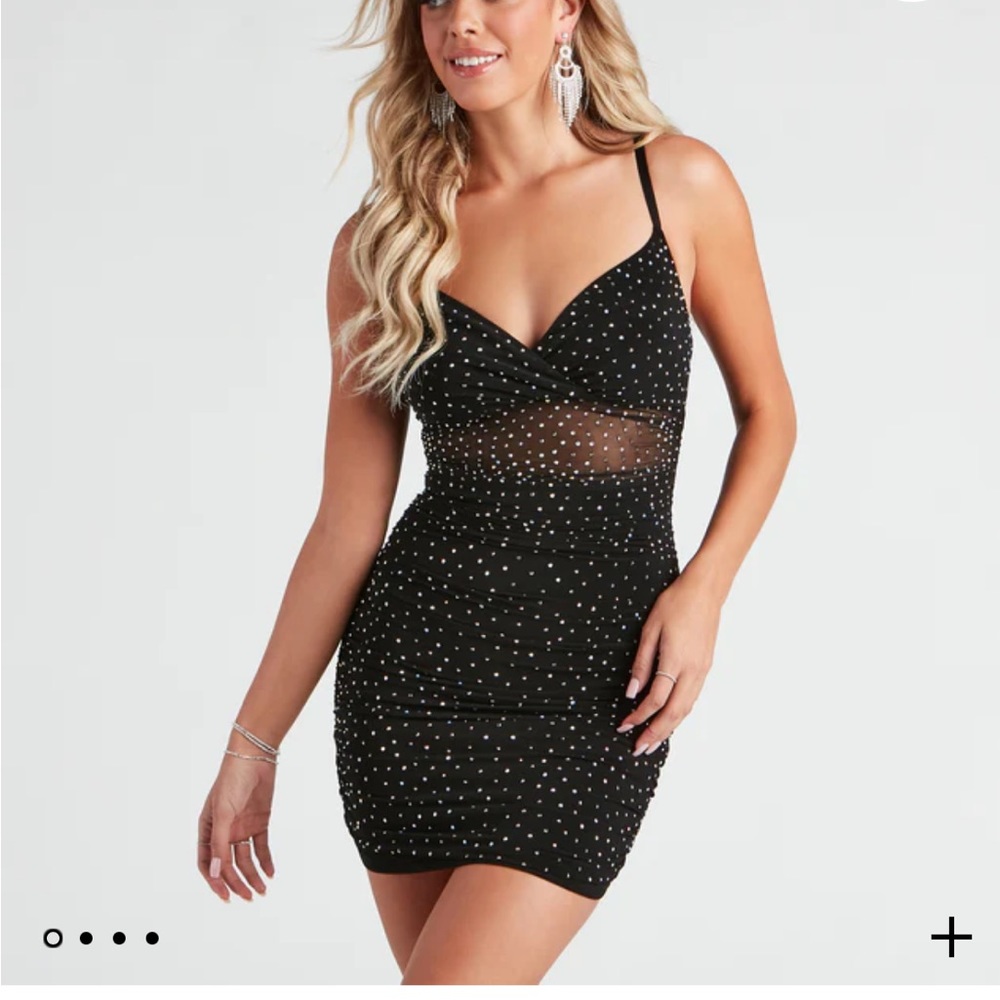 Black sparkly dress